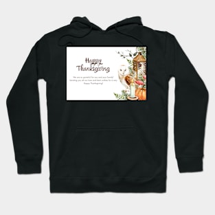 Happy Thanksgiving Card - 17 Hoodie